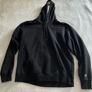Champion hoodie black size men’s large